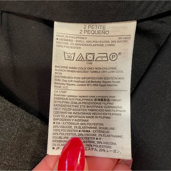 Banana Republic • Charcoal Gray Jackson Fit Trouser Pants - Picture 5 of 6